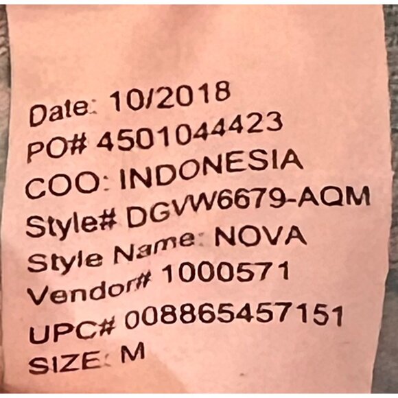 Gloria Vanderbilt Women's Peasant Tunic Top W/ Bell Sleeves - Size M - Picture 12 of 12